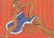 Henri Matisse Dancer Sitting on a Table (mk35) oil painting